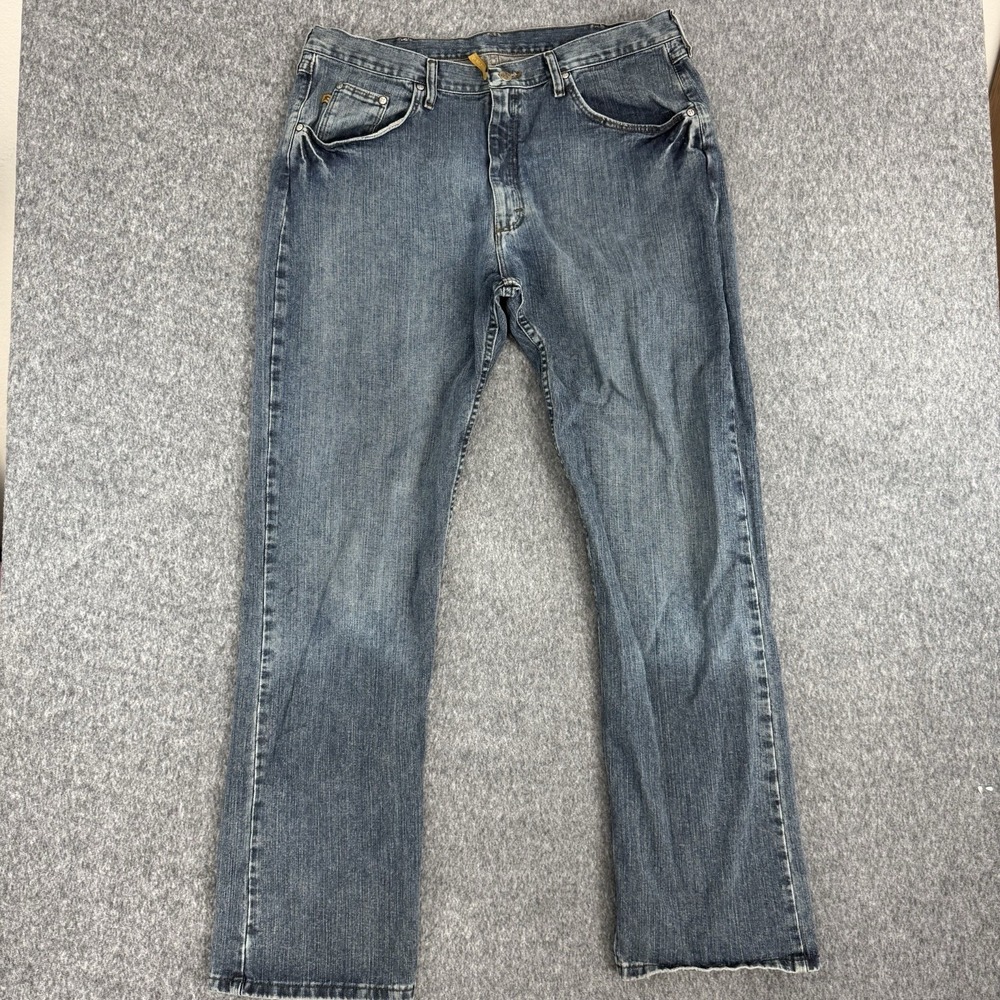 Vintage Wrangler 20X Xtreme Relaxed Jeans Men's 33x34 Medium Wash Straight Denim